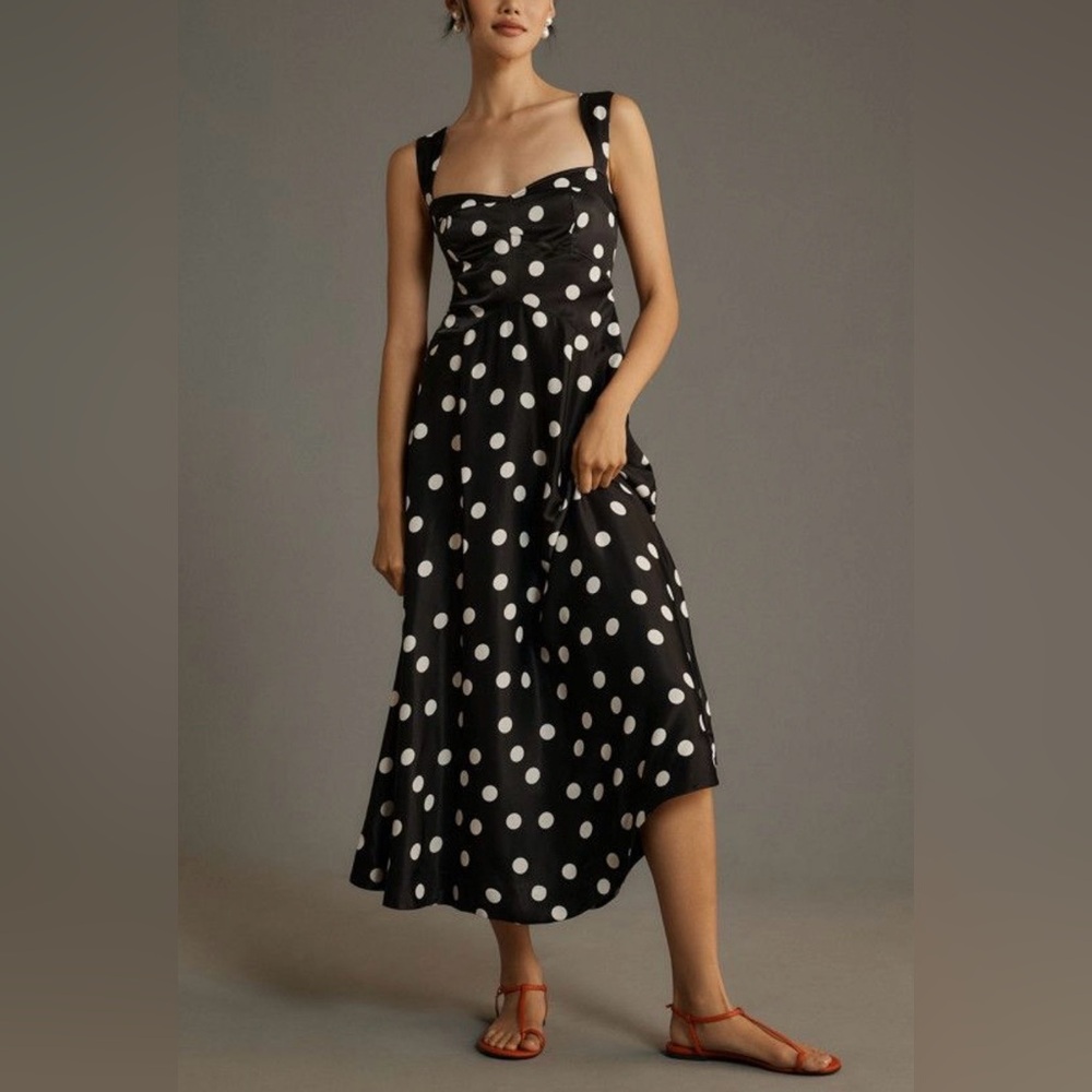Maeve The Jocelyn Sleeveless Slip Midi Dress (size: XS) NWT